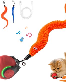 Interactive Cat Toy with Bird Sounds, 3 Modes