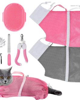Cat Washing Bag 10-Piece Grooming Set